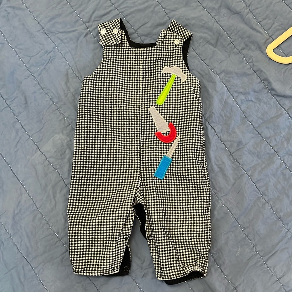 Bailey boys reversible winter Christmas outfit